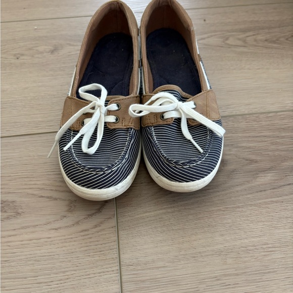 Keds Glimmer Women's Ortholite Moc Toe Boat Shoes - Picture 1 of 5